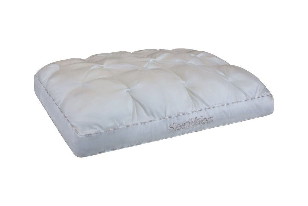 SleepMaker Luxury pillow on a white background