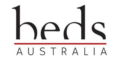Logo of Beds Australia with black text on a white background