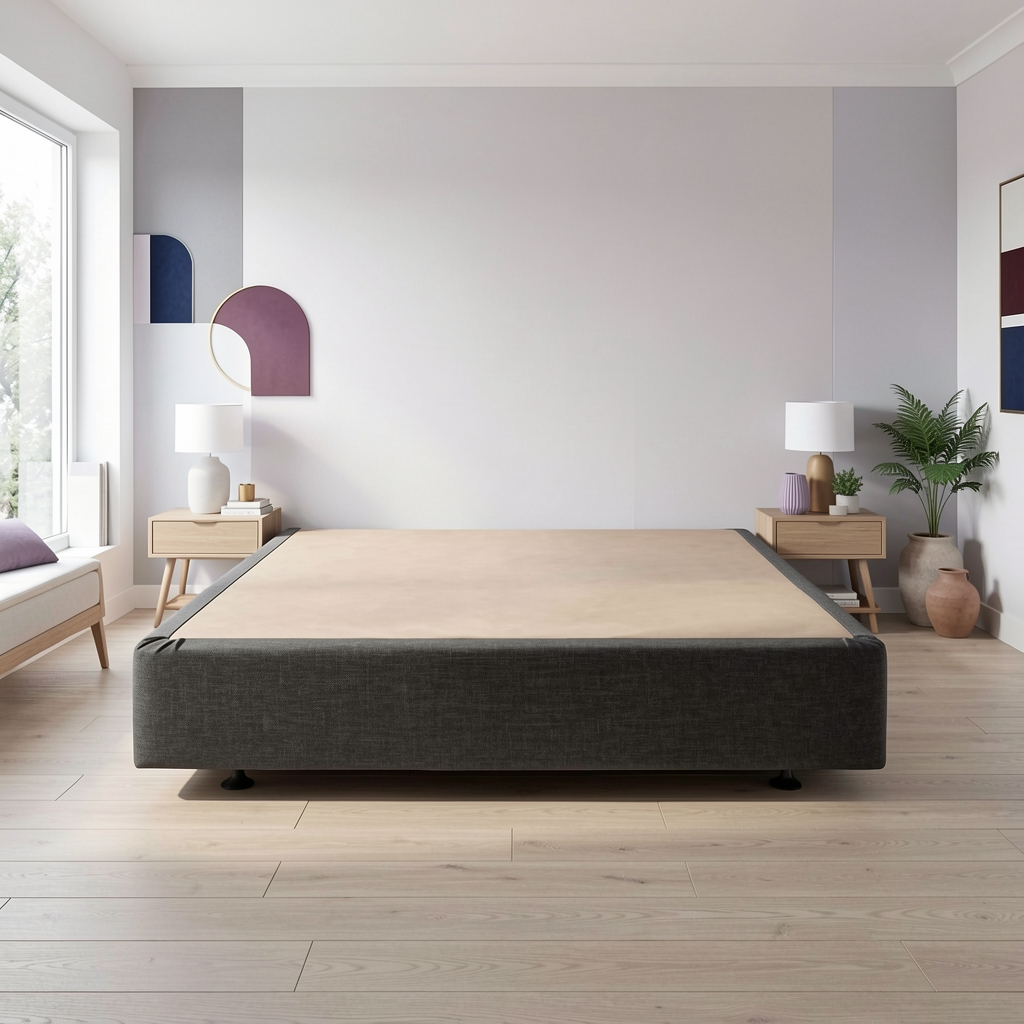 SleepMaker bed base in a bedroom setting