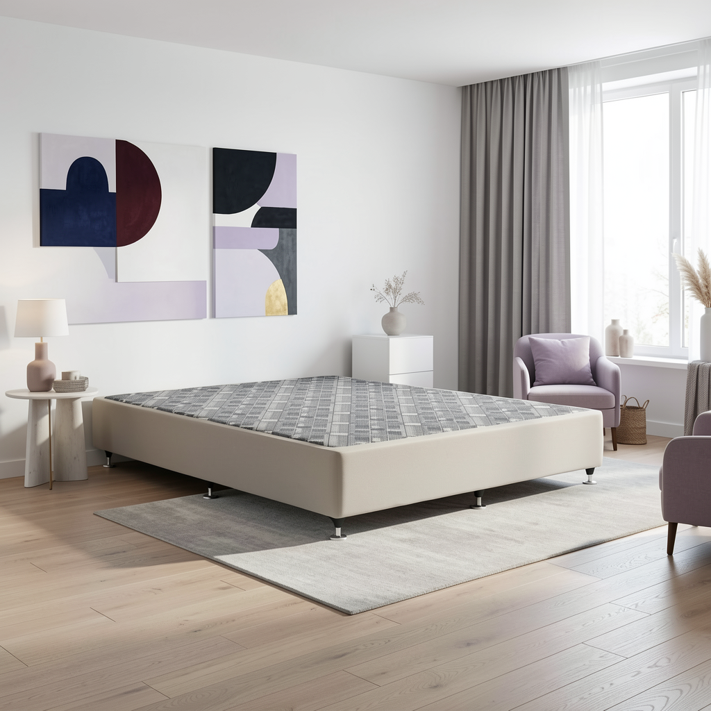SleepMaker bed base in a bedroom setting