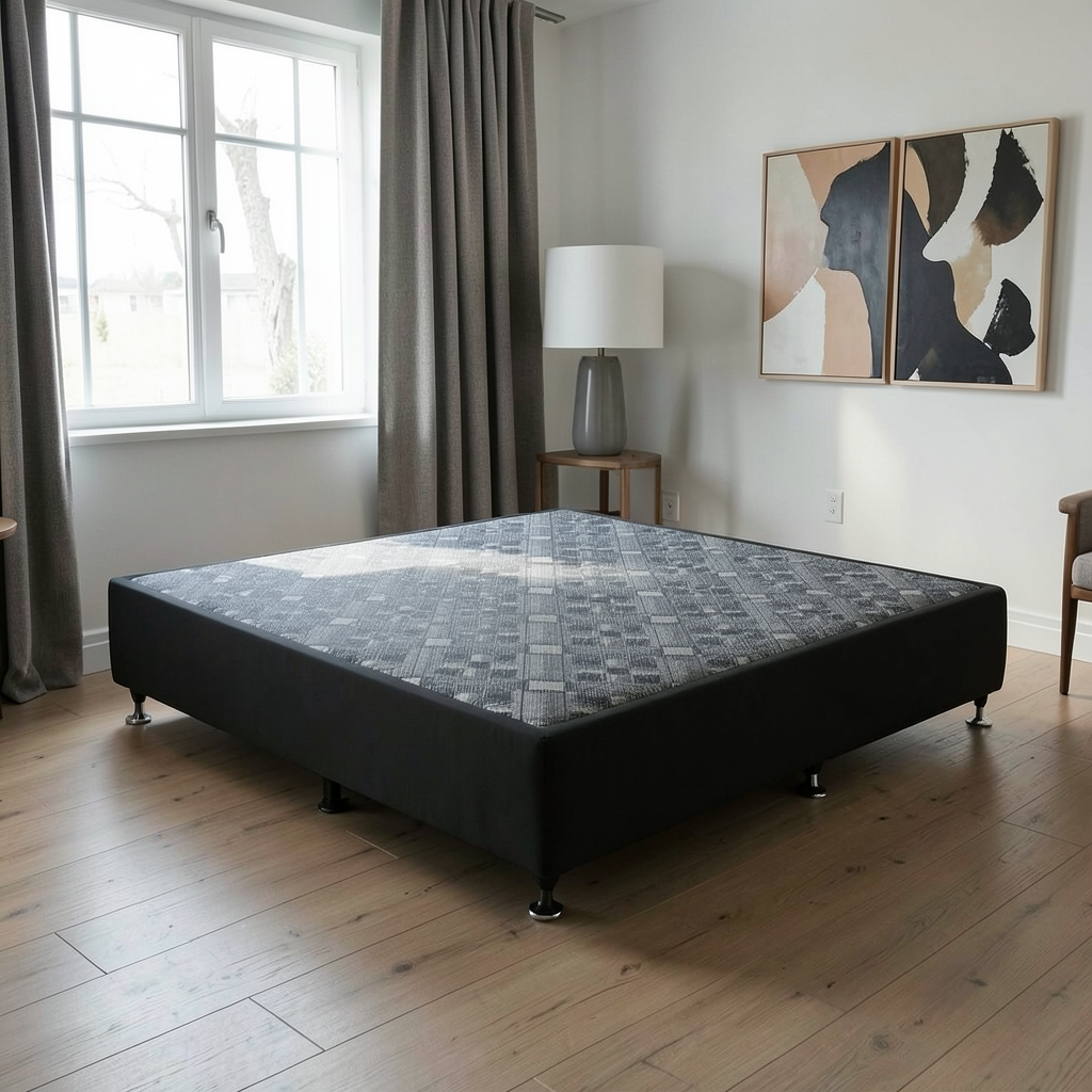 SleepMaker bed base in a bedroom setting