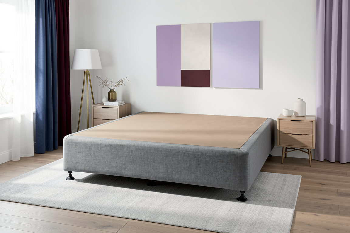 SleepMaker bed base in a bedroom setting
